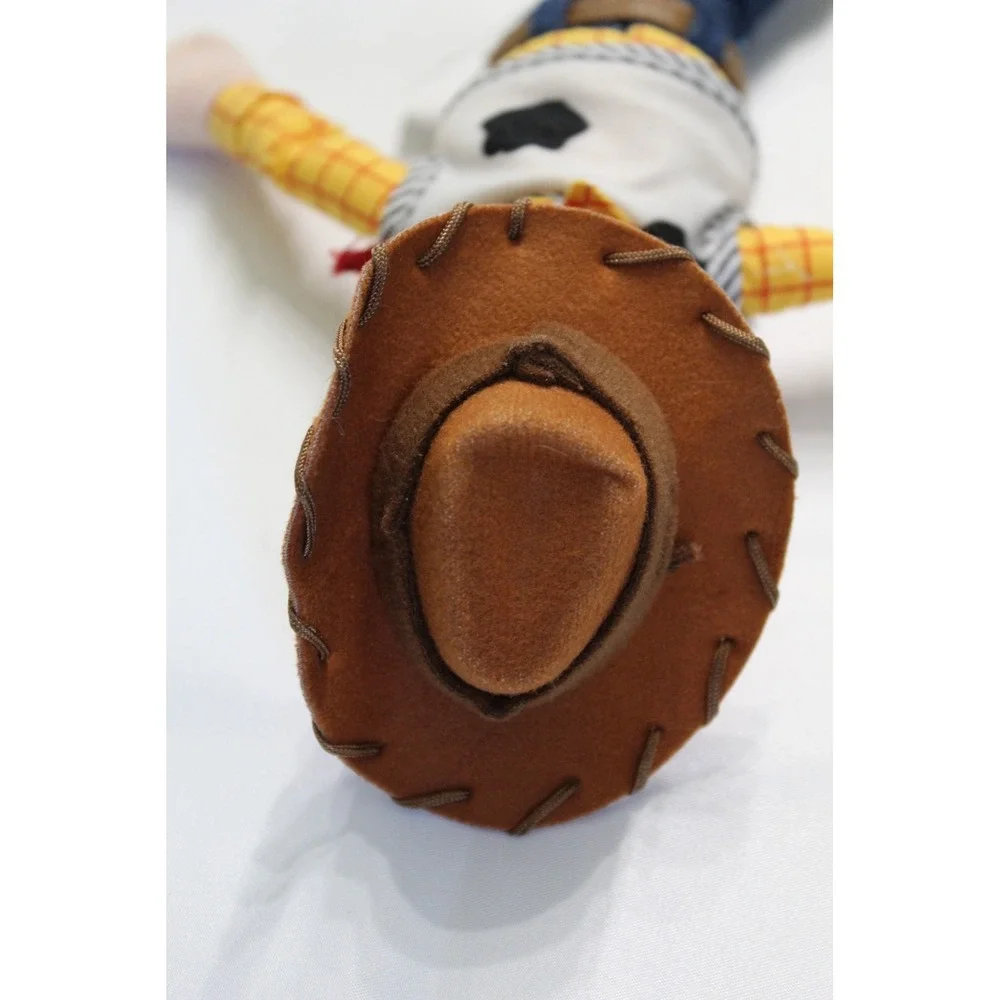 Disney Store Toy Story Woody Plush Cowboy Doll 12 inch Rotocast Head F723-7935-0